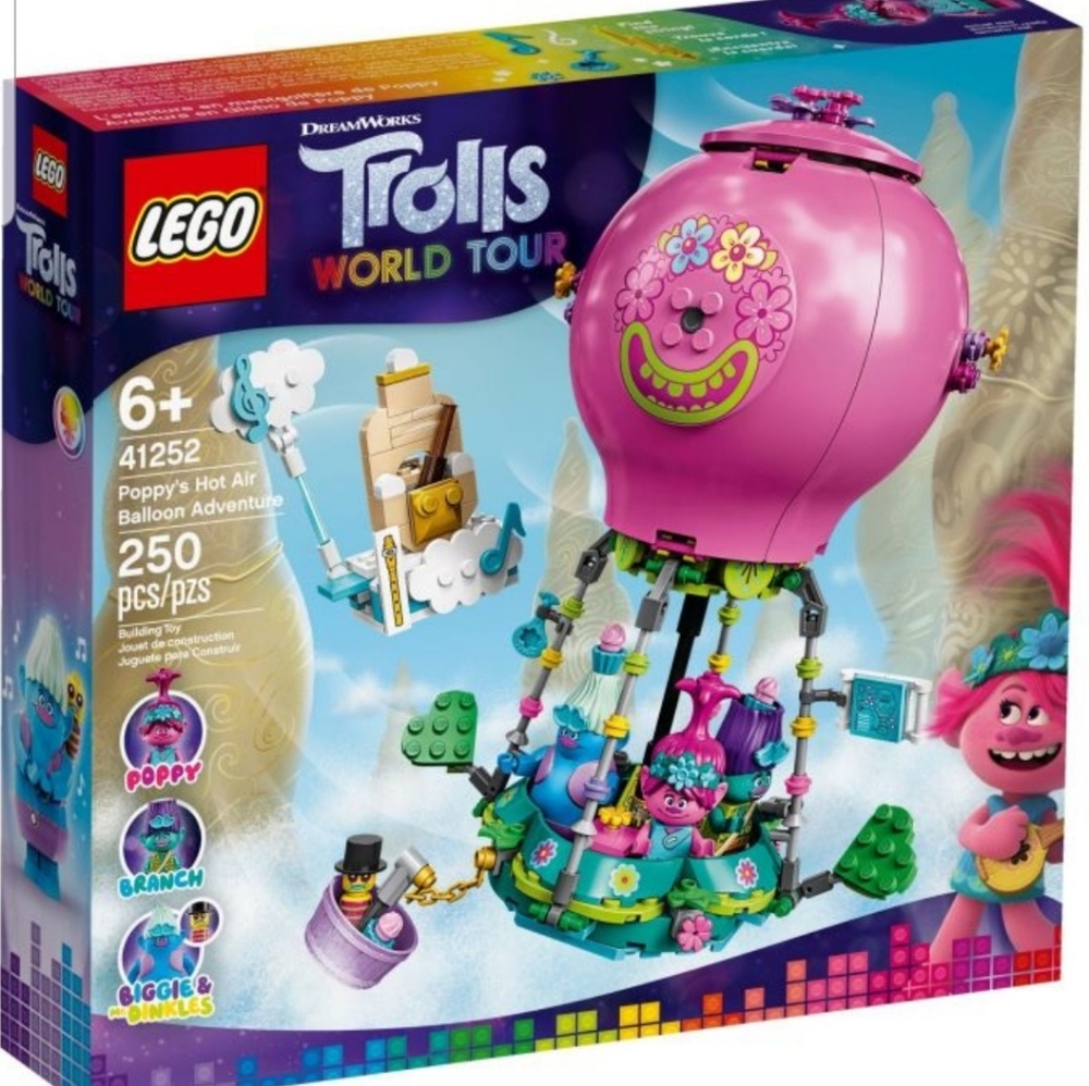 RETIRED Lego Trolls Poppy's Hot Air Balloon Adventure